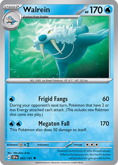 Walrein (045/191) [Scarlet & Violet: Surging Sparks] | Good Games North