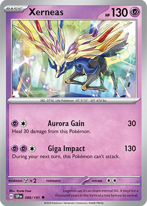 Xerneas (088/191) [Scarlet & Violet: Surging Sparks] | Good Games North
