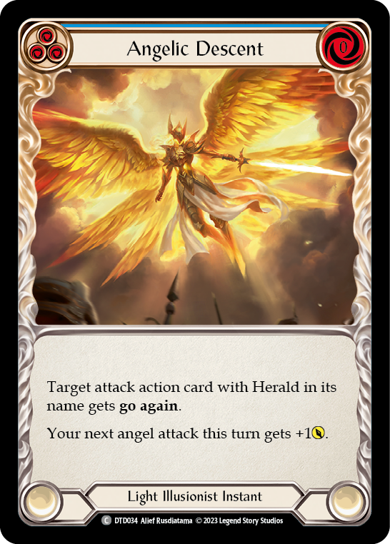 Angelic Descent (Blue) [DTD034] (Dusk Till Dawn) | Good Games North