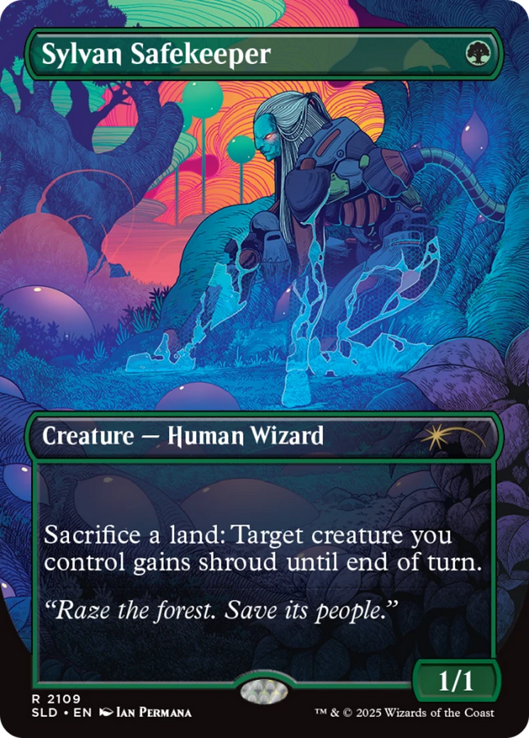 Sylvan Safekeeper (Galaxy Foil) [Secret Lair Drop Series] | Good Games North