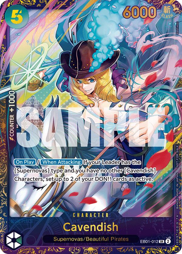 Cavendish (Treasure Cup 2024) [One Piece Promotion Cards] | Good Games North