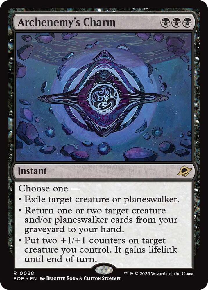 Archenemys Charm (Edge of Eternities)  - Foil | Good Games North