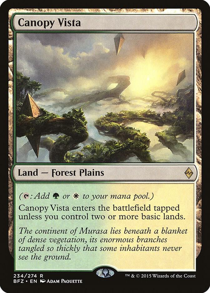 Canopy Vista 234/274 (Battle for Zendikar)  | Good Games North