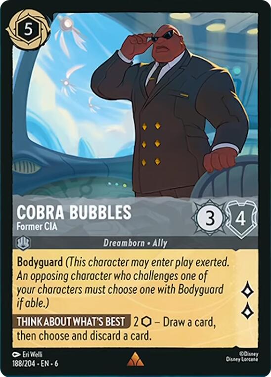 Cobra Bubbles - Former CIA (188/204) [Azurite Sea] | Good Games North