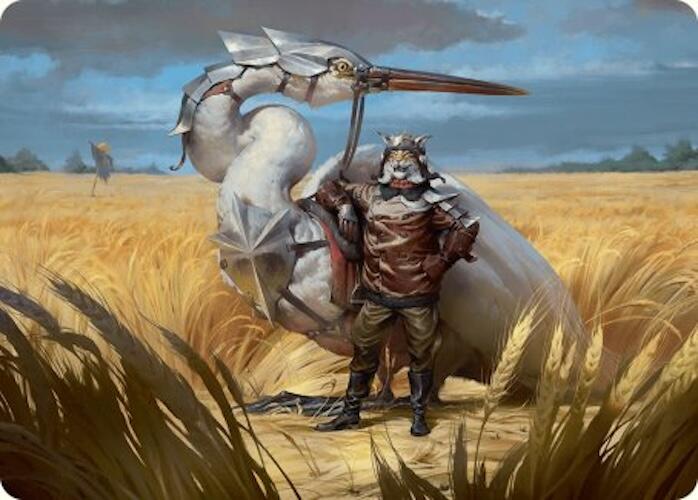 Skyknight Squire Art Card (4/54) [Foundations Art Series] | Good Games North