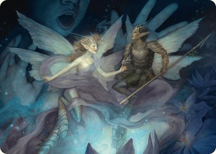 Faebloom Trick Art Card (6/54) [Foundations Art Series] | Good Games North