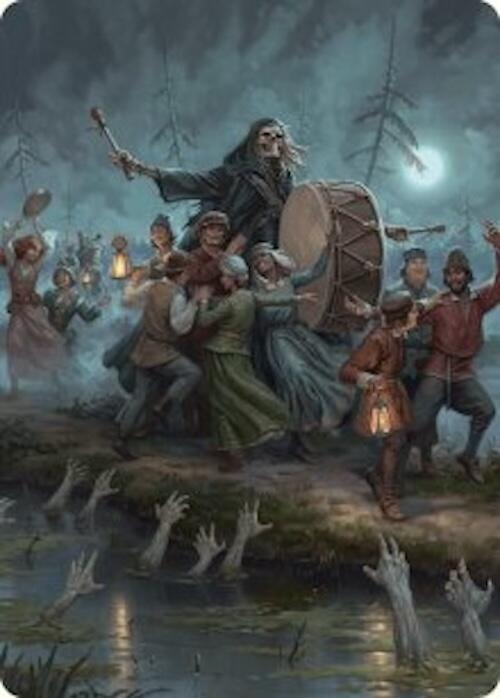 Blasphemous Edict Art Card (35/54) [Foundations Art Series] | Good Games North