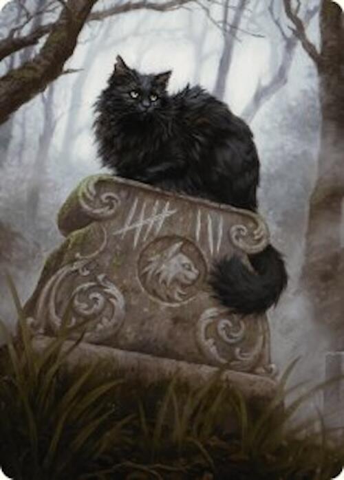 Nine-Lives Familiar 2 Art Card (36/54) [Foundations Art Series] | Good Games North