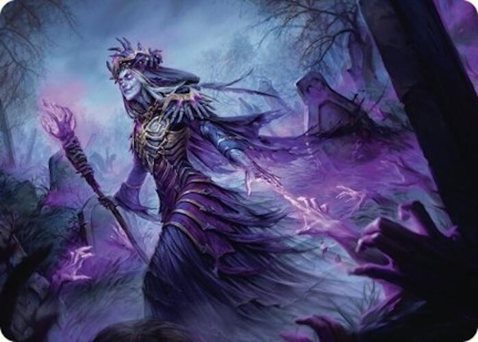 Zul Ashur, Lich Lord Art Card (10/54) [Foundations Art Series] | Good Games North