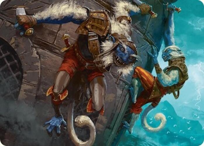 Goblin Boarders Art Card (11/54) [Foundations Art Series] | Good Games North