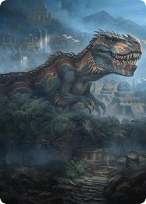 Ghalta, Primal Hunger Art Card (41/54) [Foundations Art Series] | Good Games North