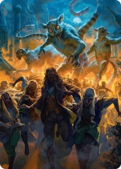 Preposterous Proportions Art Card (43/54) [Foundations Art Series] | Good Games North