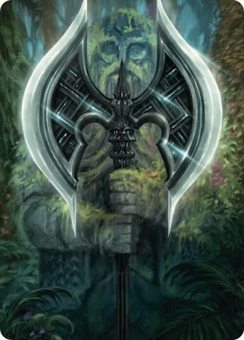 Leyline Axe Art Card (49/54) [Foundations Art Series] | Good Games North