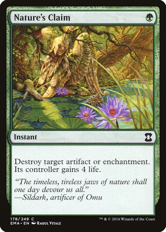 Natures Claim (Eternal Masters)  - Foil | Good Games North