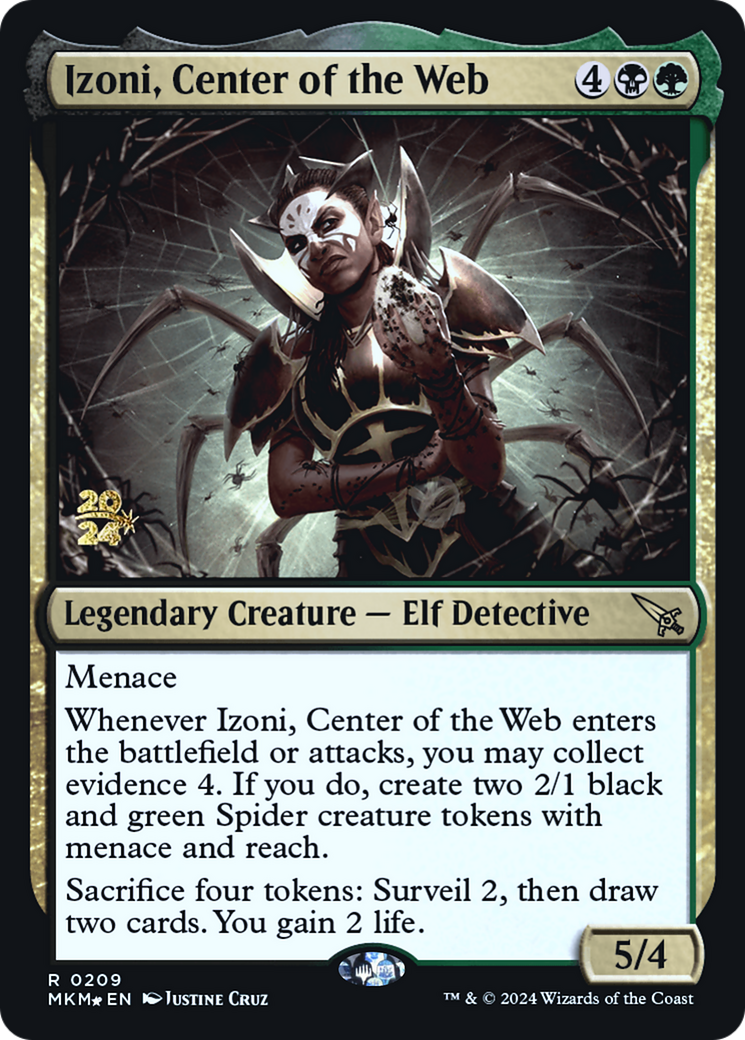 Izoni, Center of the Web [Murders at Karlov Manor Prerelease Promos] | Good Games North