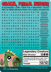 Ghalta, Primal Hunger (Borderless) [Secret Lair Drop Series] | Good Games North