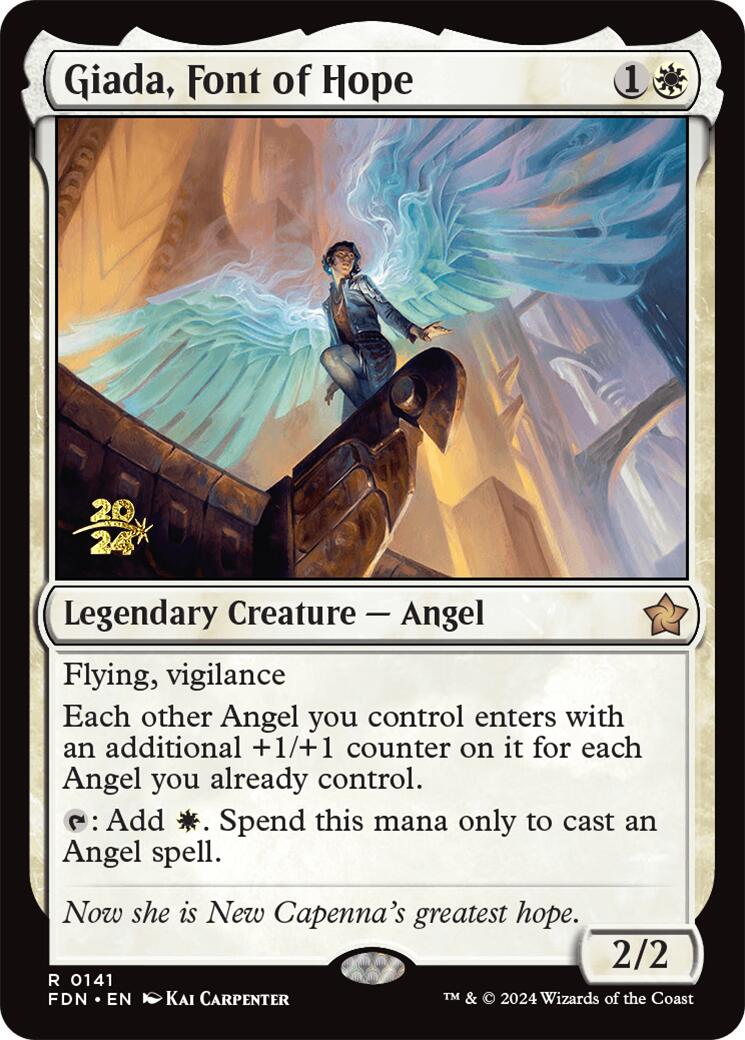 Giada, Font of Hope [Foundations Prerelease Promos] | Good Games North