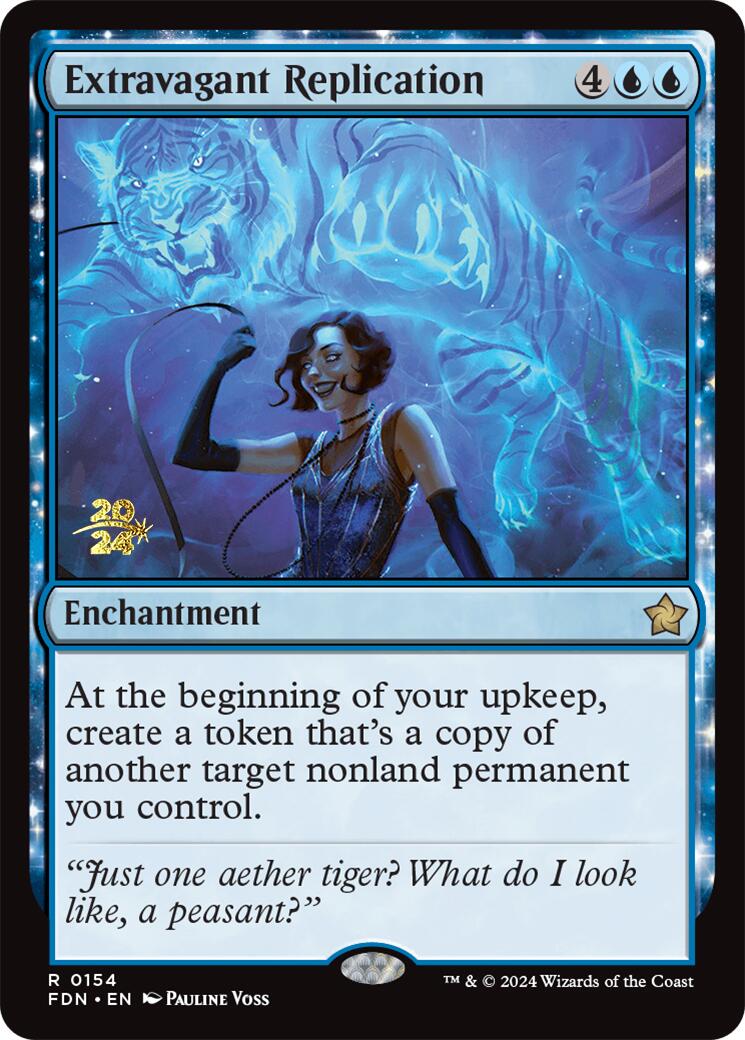 Extravagant Replication [Foundations Prerelease Promos] | Good Games North
