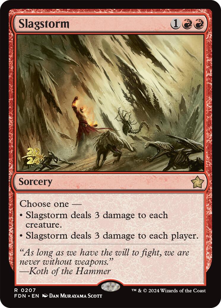Slagstorm [Foundations Prerelease Promos] | Good Games North