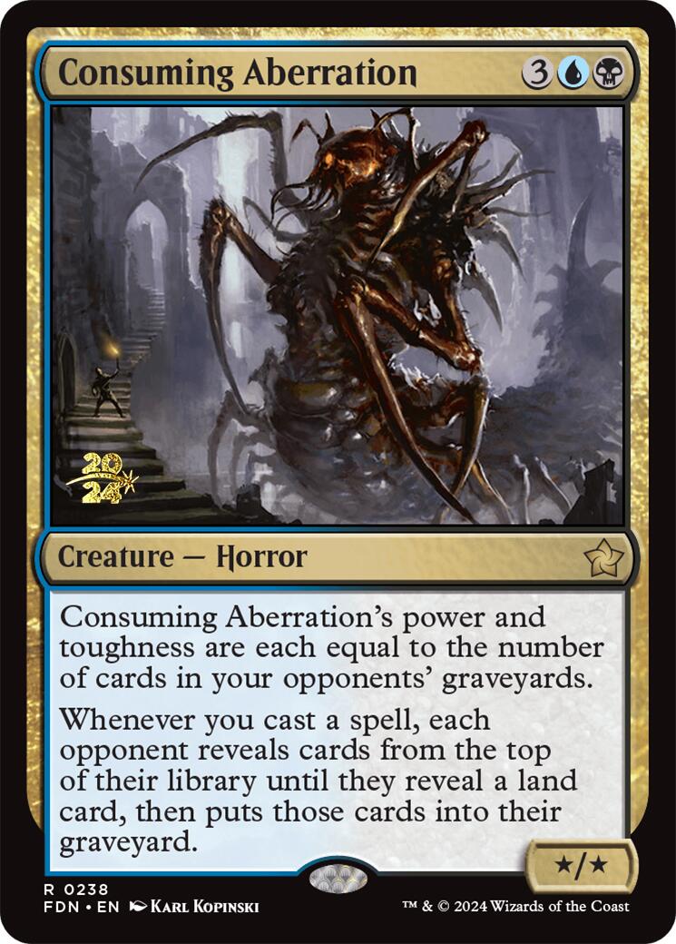 Consuming Aberration [Foundations Prerelease Promos] | Good Games North