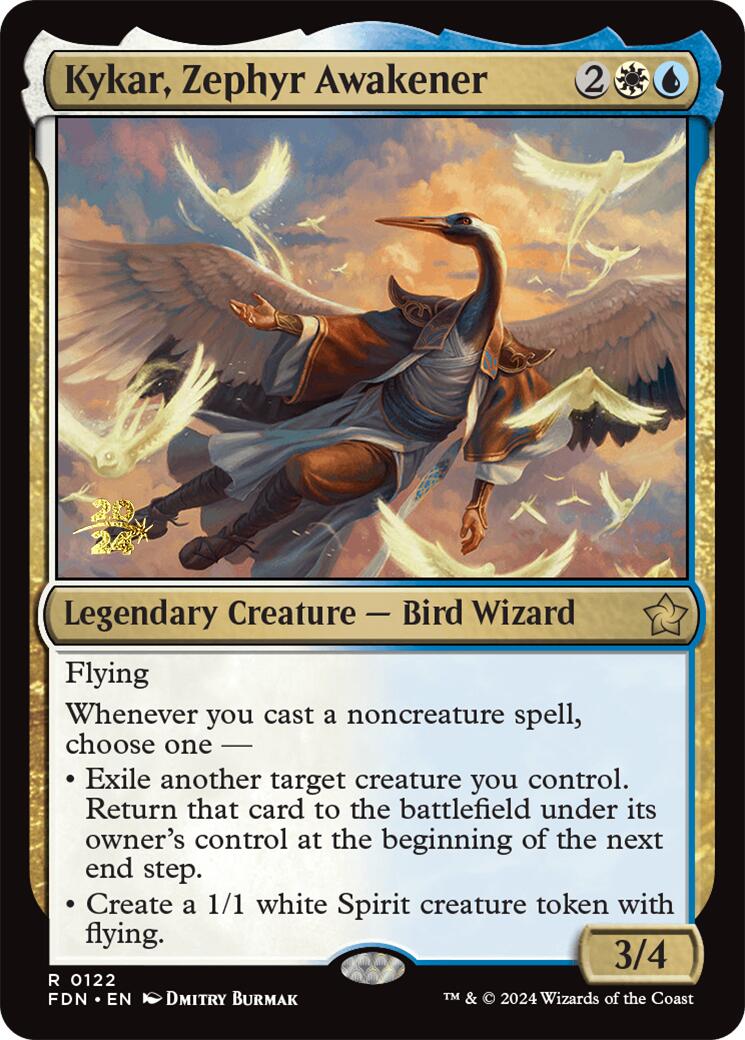 Kykar, Zephyr Awakener [Foundations Prerelease Promos] | Good Games North