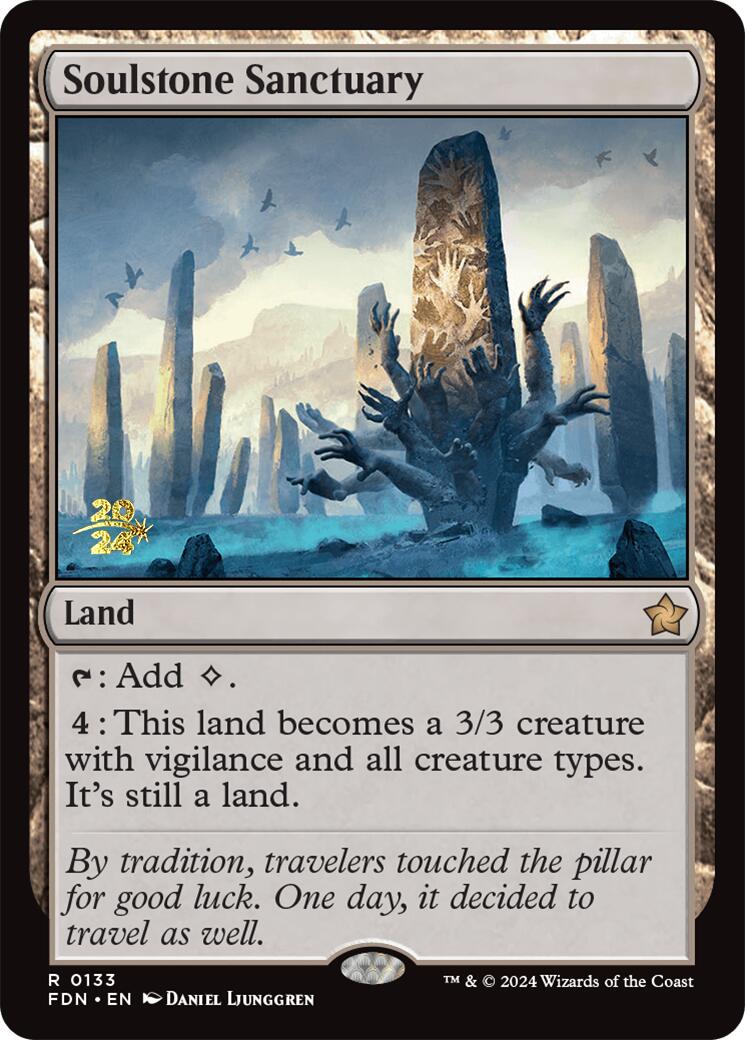 Soulstone Sanctuary [Foundations Prerelease Promos] | Good Games North