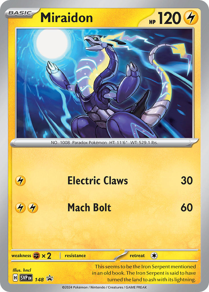 Miraidon (148) [Scarlet & Violet: Black Star Promos] | Good Games North