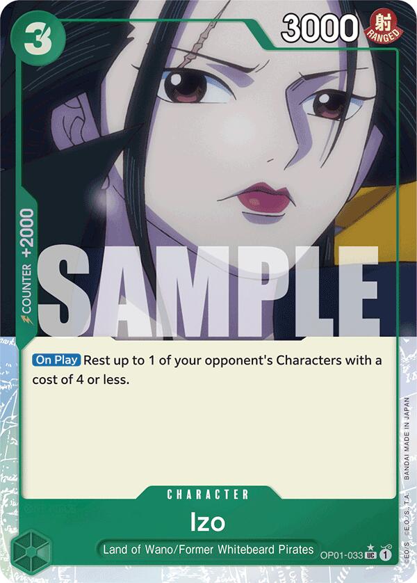 Izo (OP01-033) (Extended Art) [Premium Booster -The Best-] | Good Games North