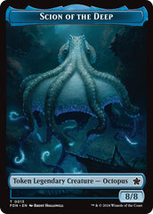 Scion of the Deep // Koma's Coil Doubled-Sided Token [Foundations Tokens] | Good Games North