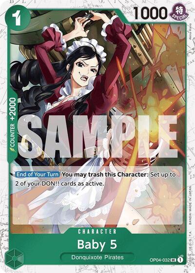 Baby 5 (OP04-032) (Jolly Roger Foil) [Premium Booster -The Best-] | Good Games North