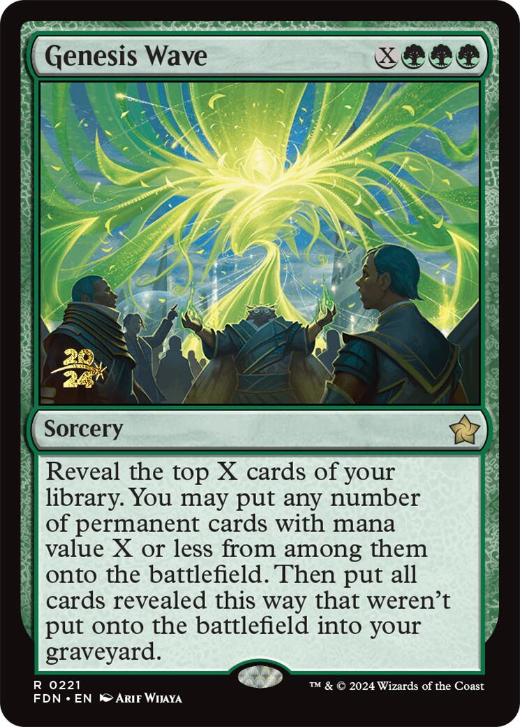 Genesis Wave [Foundations Prerelease Promos] | Good Games North