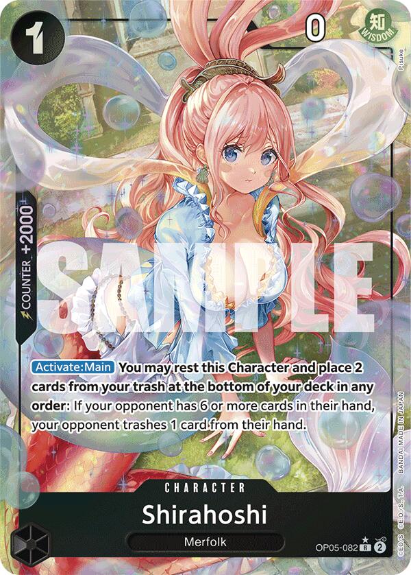 Shirahoshi (OP05-082) (Alternate Art) [Premium Booster -The Best-] | Good Games North