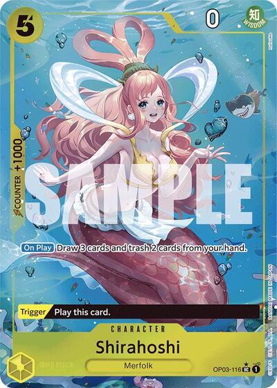 Shirahoshi (OP03-116) (Full Art) [Premium Booster -The Best-] | Good Games North