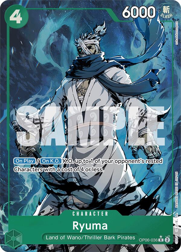Ryuma (Alternate Art) [Premium Booster -The Best-] | Good Games North