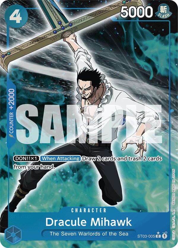 Dracule Mihawk (ST03-005) (Full Art) [Premium Booster -The Best-] | Good Games North