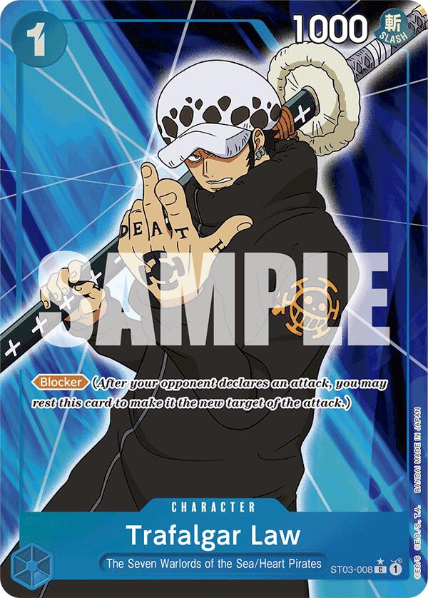 Trafalgar Law (ST03-008) (Full Art) [Premium Booster -The Best-] | Good Games North