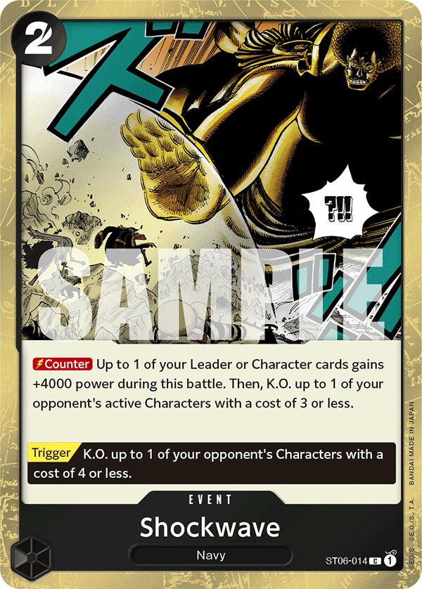 Shockwave (Jolly Roger Foil) [Premium Booster -The Best-] | Good Games North