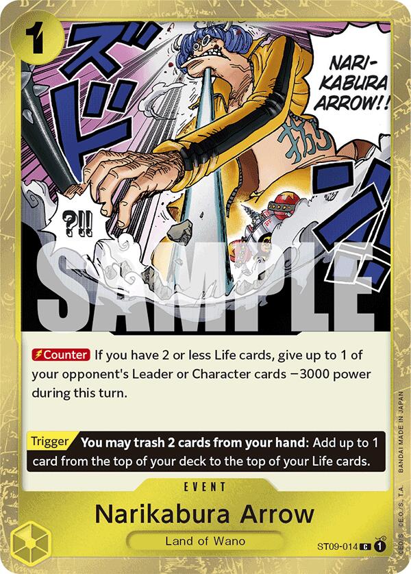 Narikabura Arrow (Jolly Roger Foil) [Premium Booster -The Best-] | Good Games North