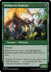 Invasion of Ixalan // Belligerent Regisaur [March of the Machine] | Good Games North