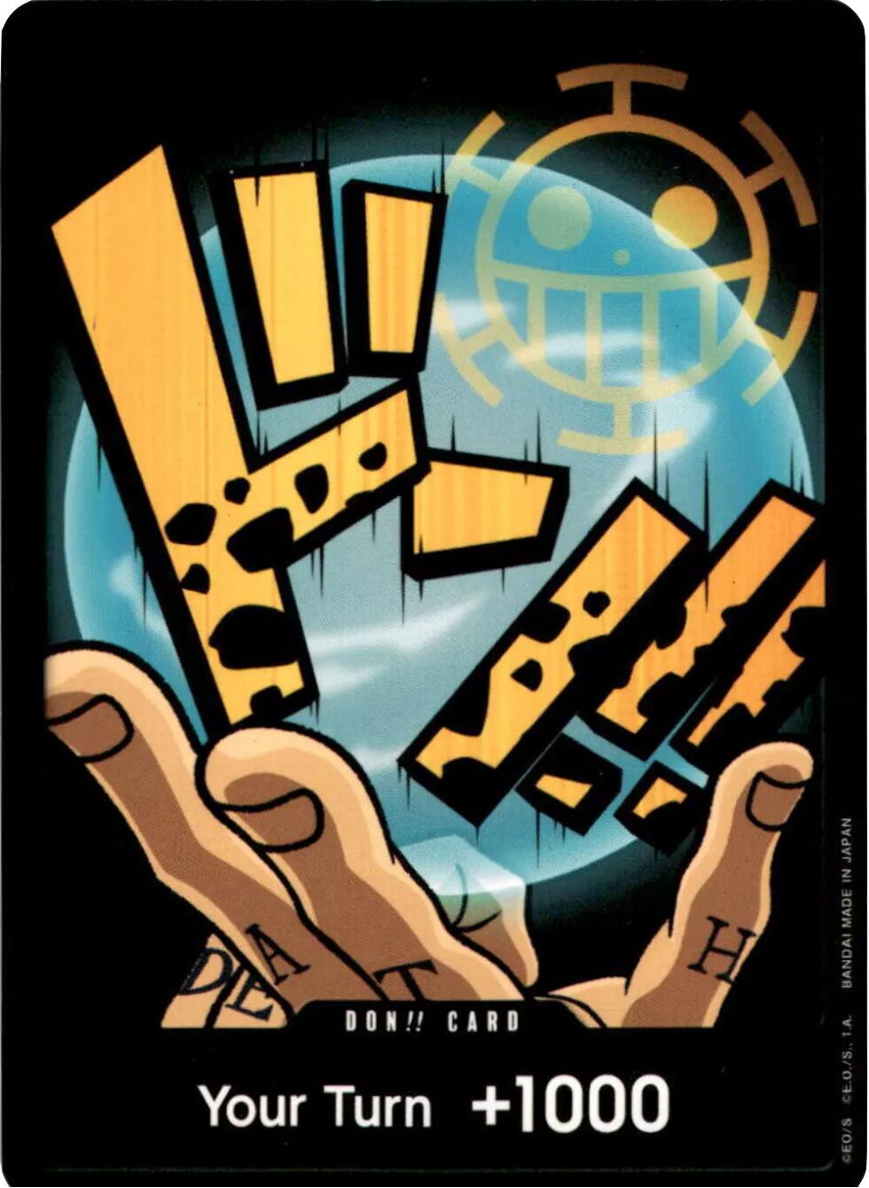 DON!! Card (Trafalgar Law) [Premium Booster -The Best-] | Good Games North