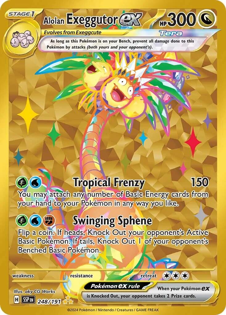 Alolan Exeggutor ex (248/191) [Scarlet & Violet: Surging Sparks] | Good Games North