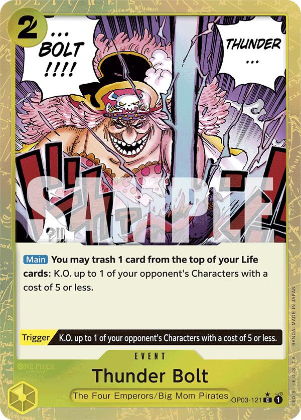 Thunder Bolt (Textured Foil) [Premium Booster -The Best-] | Good Games North