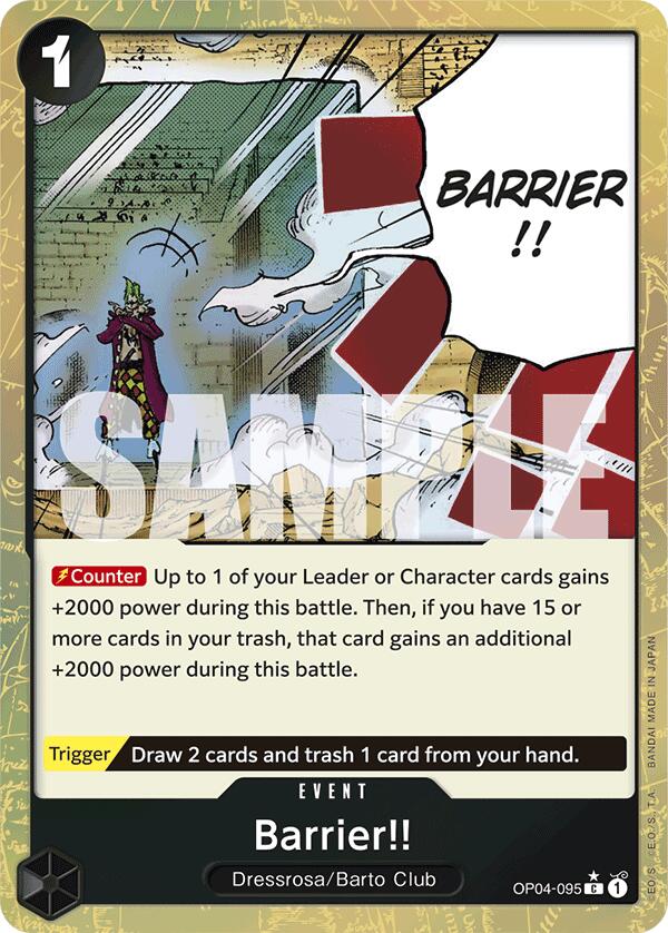 Barrier!! (Textured Foil) [Premium Booster -The Best-] | Good Games North
