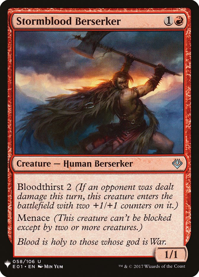 Stormblood Berserker [Mystery Booster] | Good Games North