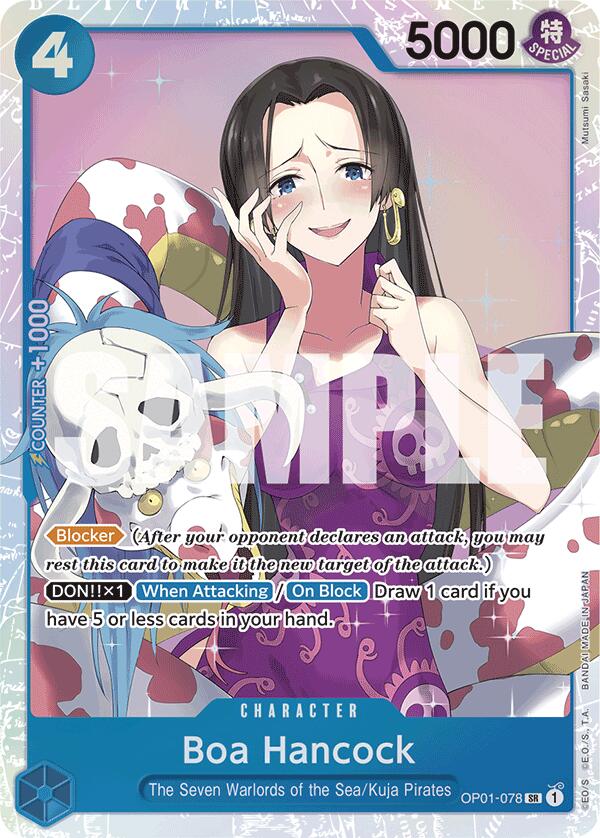 Boa Hancock (OP01-078) (Reprint) [Premium Booster -The Best-] | Good Games North