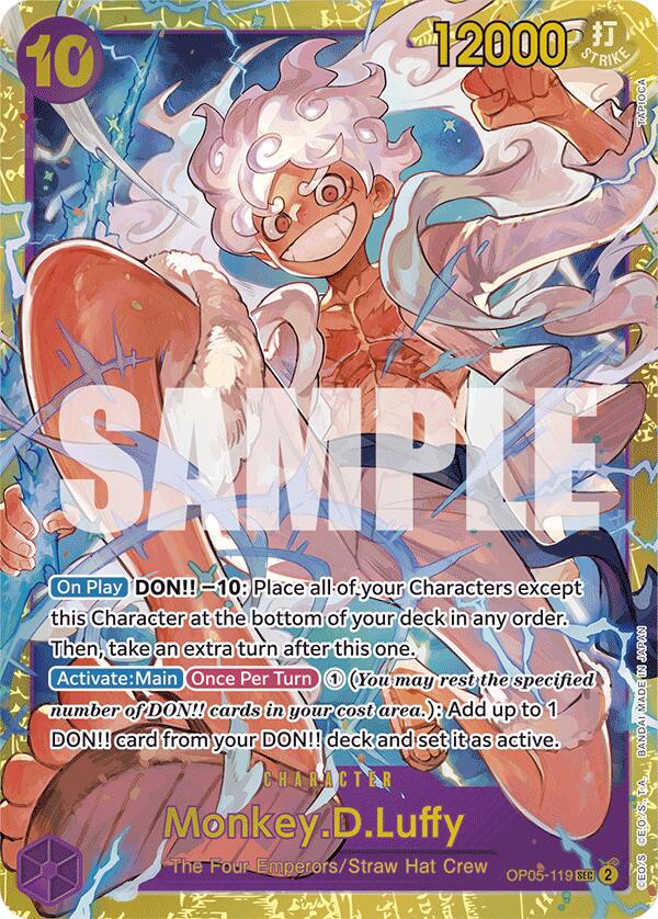 Monkey.D.Luffy (OP05-119) (Reprint) [Premium Booster -The Best-] | Good Games North
