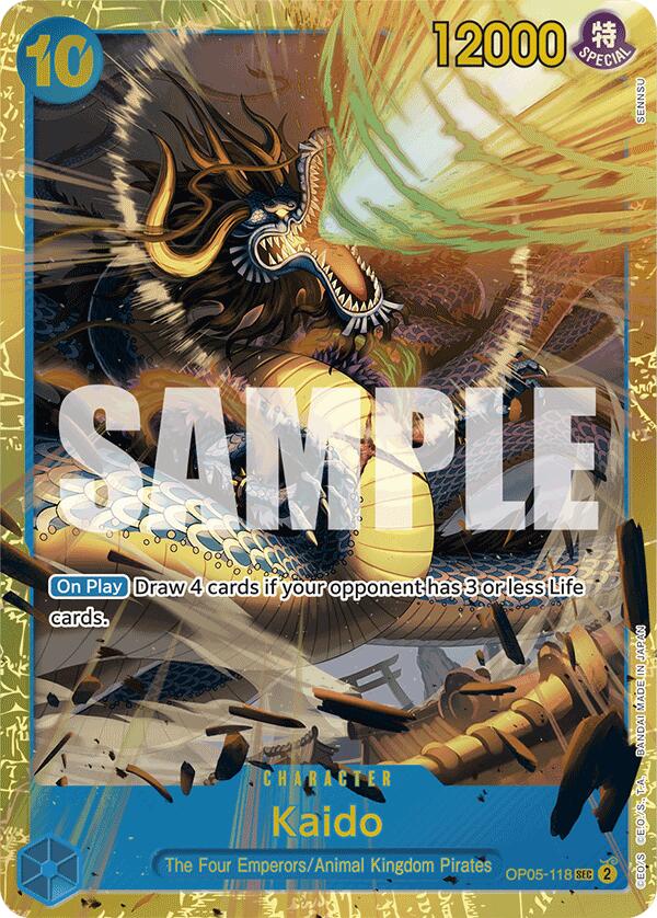 Kaido (OP05-118) (Reprint) [Premium Booster -The Best-] | Good Games North