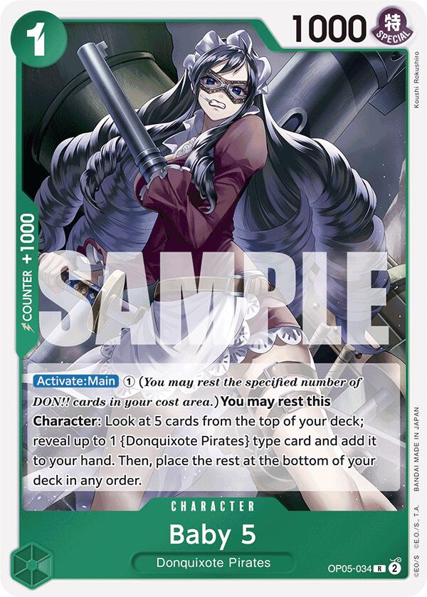 Baby 5 (OP05-034) (Reprint) [Premium Booster -The Best-] | Good Games North