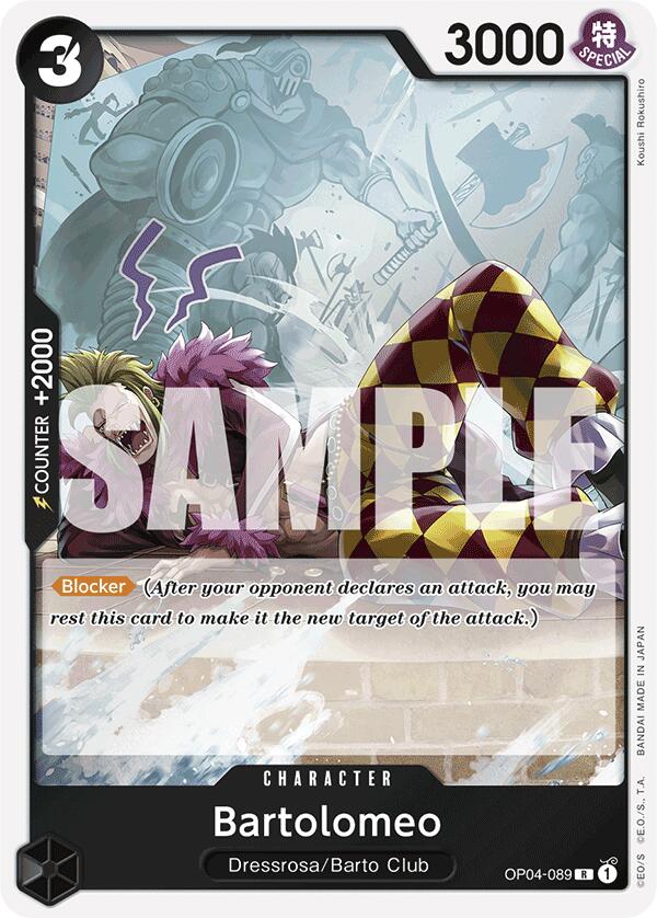 Bartolomeo (OP04-089) (Reprint) [Premium Booster -The Best-] | Good Games North