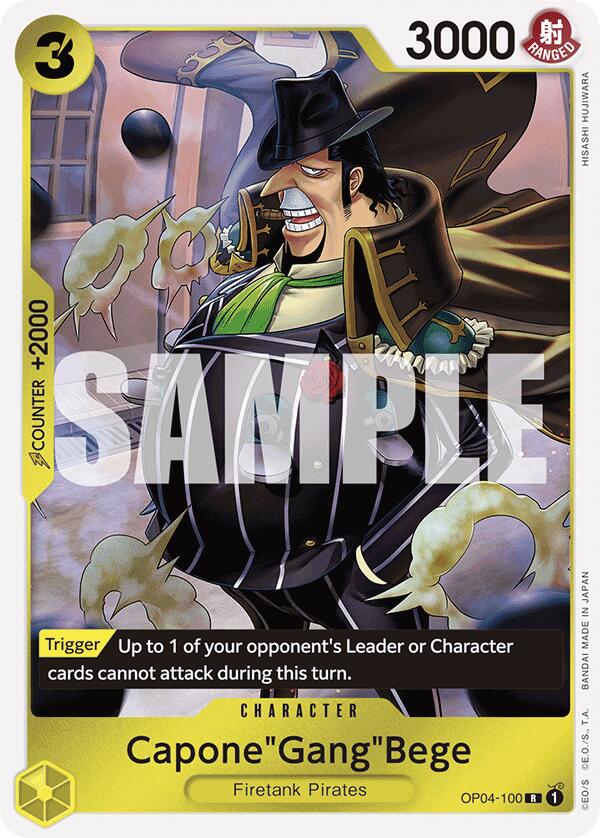 Capone"Gang"Bege (OP04-100) (Reprint) [Premium Booster -The Best-] | Good Games North